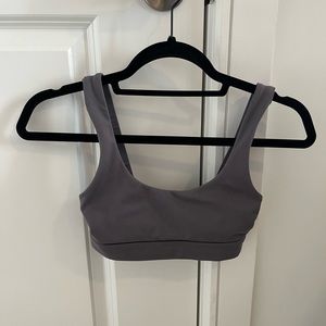 Athli Linn Lowes Grey Sports Bra